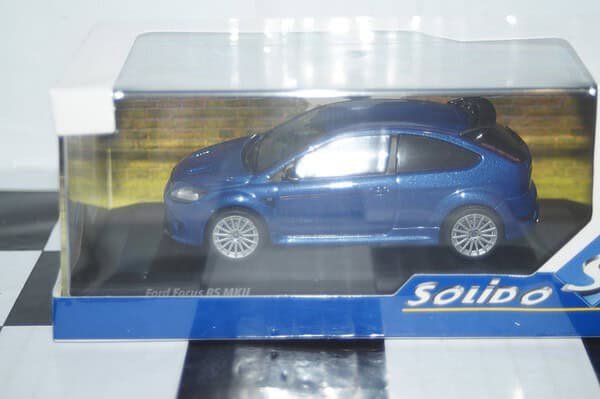 Solido Ford Focus RS MK2 Indianapolis Blue 1:43rd ref S4314902