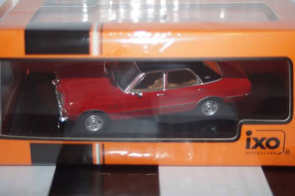 Ixo Ford Taunus GLX 1973 RED Diecast 1:43 CLC593N