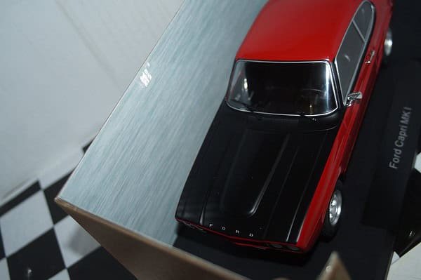 Model Car Group Ford Capri MK1 RS 2600 1970 in Red MCG18538 - Image 5