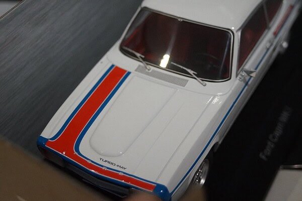 Model Car Group Ford Capri MK1 GT Turbo - May  White MCG18539 - Image 5