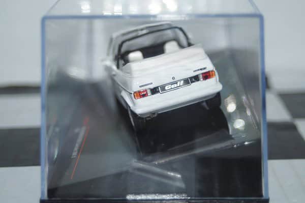 Ixo VW Golf Cabriolet mk1 1983  White CLC590N.22 1:43 diecast - Image 4