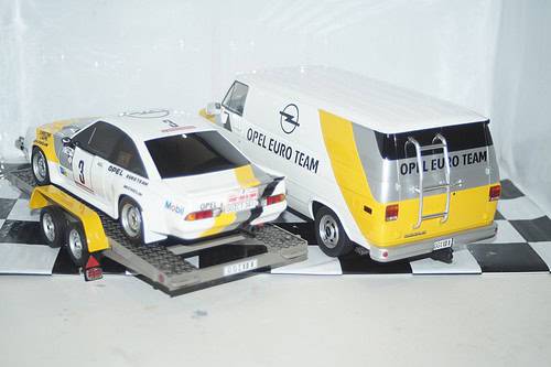 Otto chevrolet opel team van with opel manta trailered, ot491