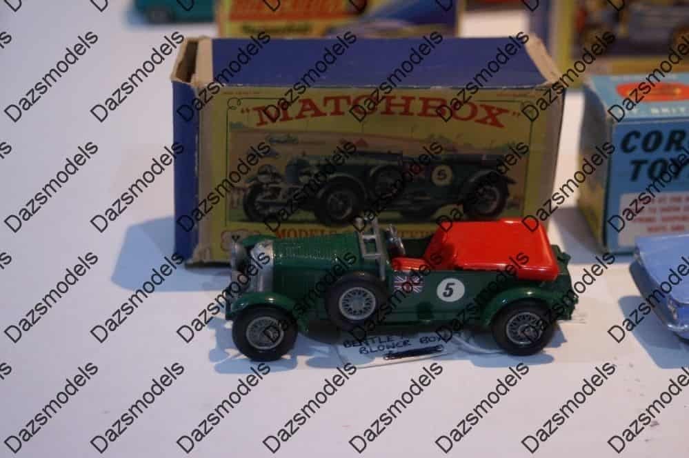 Matchbox 1929 4.5 litre bentley y-5 racing 5