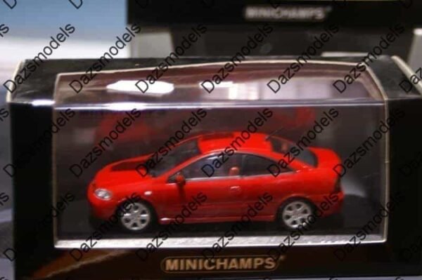 Minichamps opel / vauxhall astra coupe 2000 red 049125