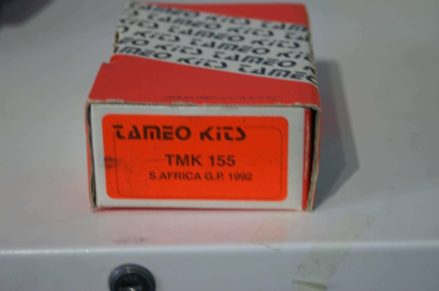 Tameo kits benetton s.africa g.p.1992 kit 1:43 tmk 155