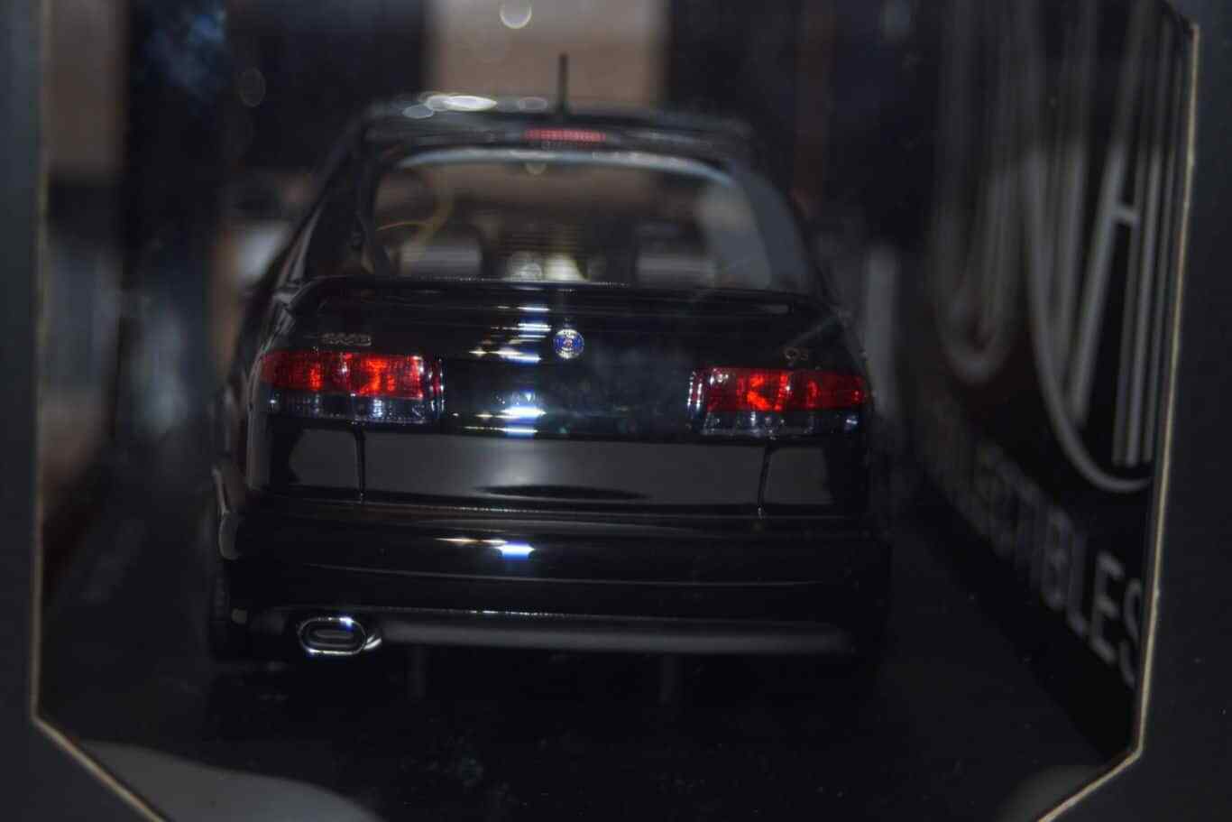Dna collectibles saab 9-3 viggen coupe black 1:18 dna000077 resin