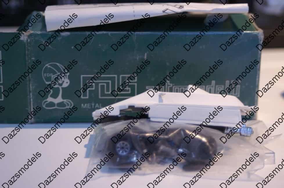 Fos williams fw 07/07 1980 hand built 1:43