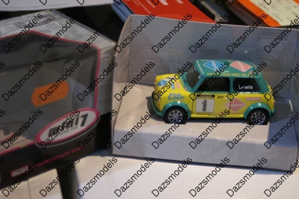 Corgi mini cc82232 miglia mini se7en racing club chris lewis 1:36