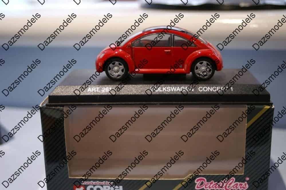 Detail cars volkswagen beetle concept 1 in 1:43 scale art 261