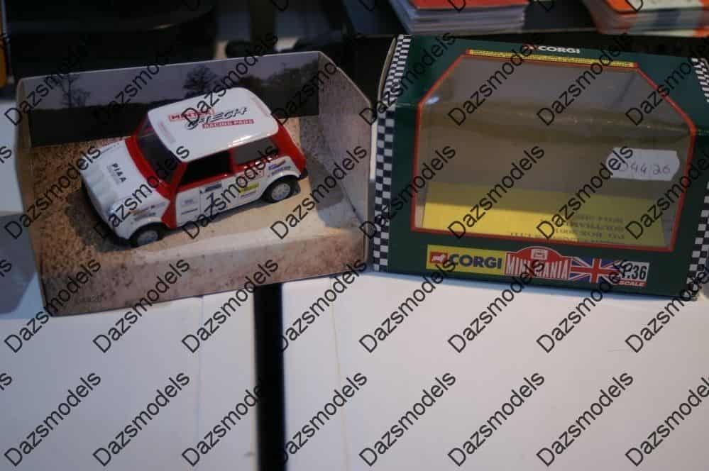 Corgi mini 04426 mini mania 1998 / 99 mintex rally championship