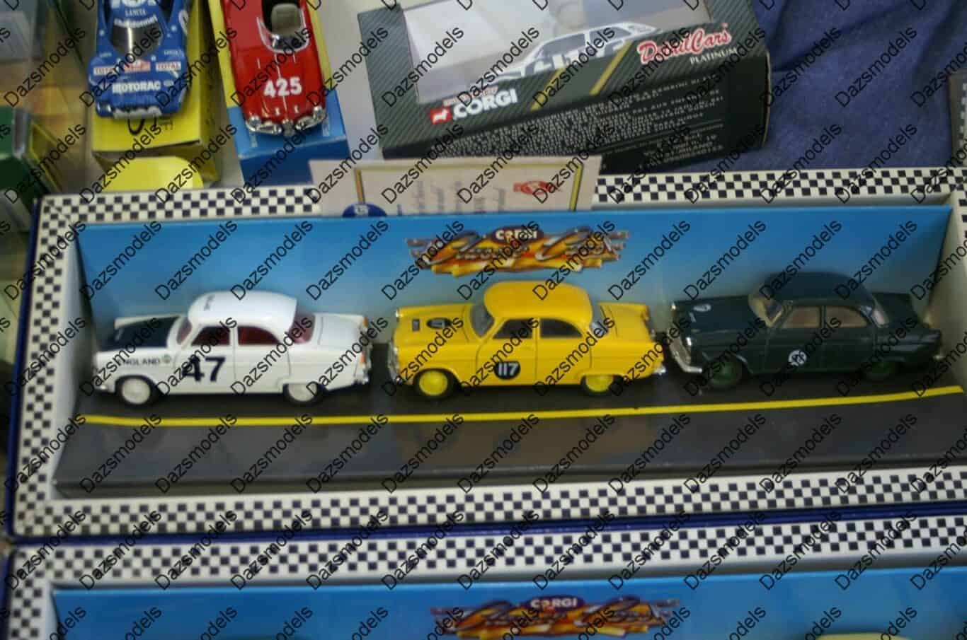 Corgi ford zephyr racing set d36/1 swansea 1989