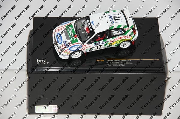 Ixo toyota corolla rally finland 2000 rovanpera rac146 1:43