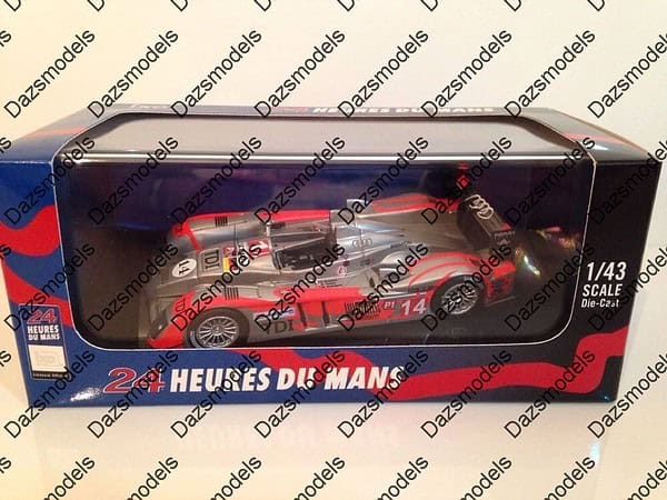 Ixo audi r10 tdi #14 lmp1 s.tucker lemans 2010 lmm190