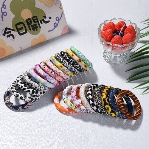 water transfer printing silicone bracelets