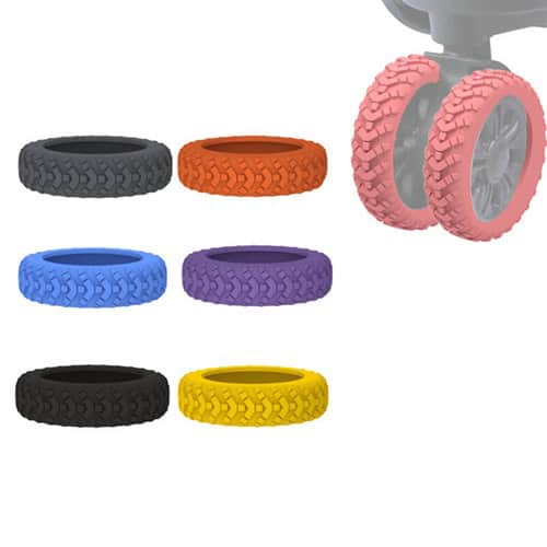 luggage caster silicone cover