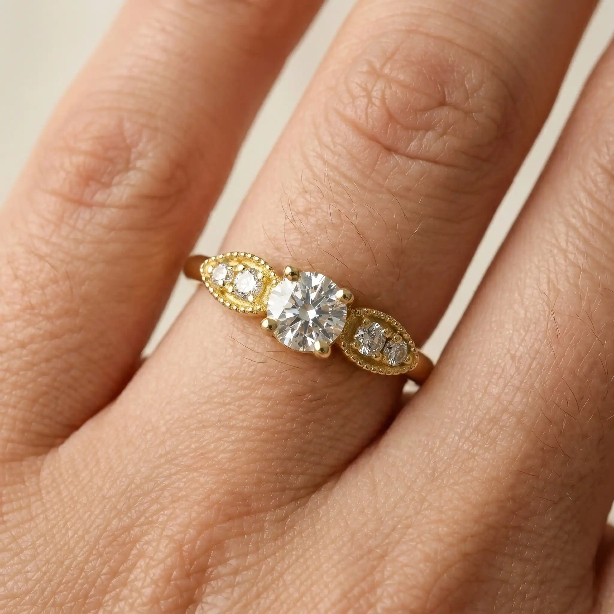 טבעת אירוסין מעוצבת