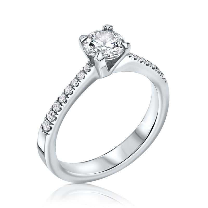 טבעת אירוסין 0.30 נקודות