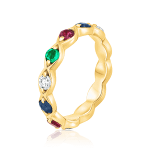 טבעת אבני חן