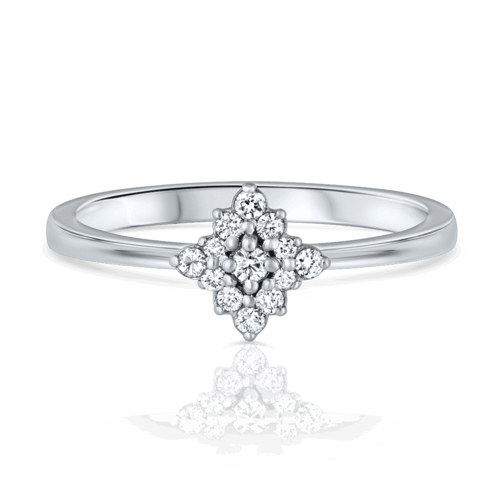 טבעת יהלומים