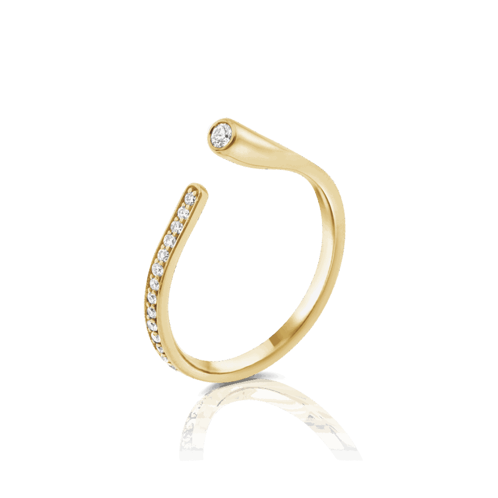 טבעת יהלומים