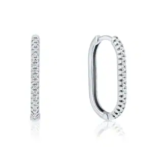 עגילי חישוק ארוכים