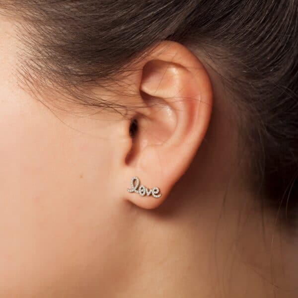 love earrings