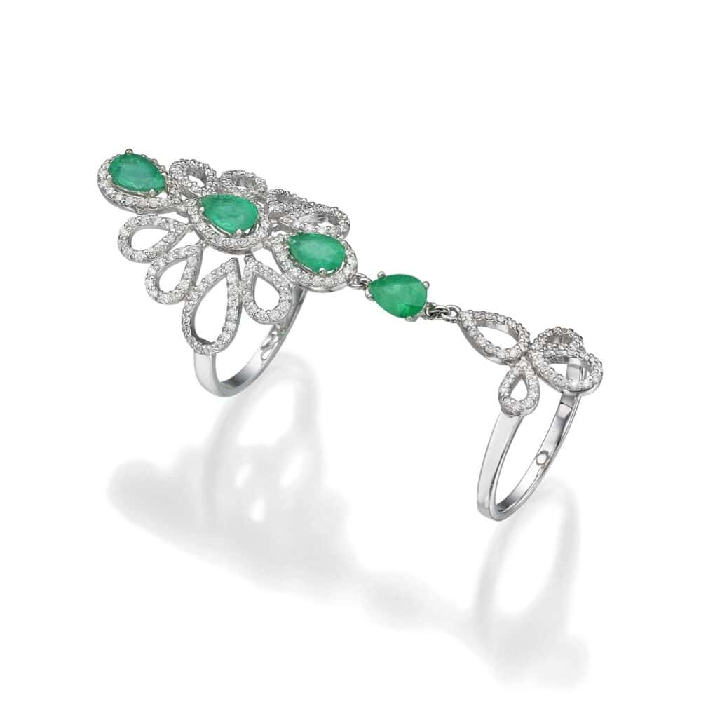 אמרלדים בחיתוך טיפות