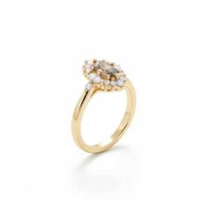 טבעת יהלומים מעוצבת