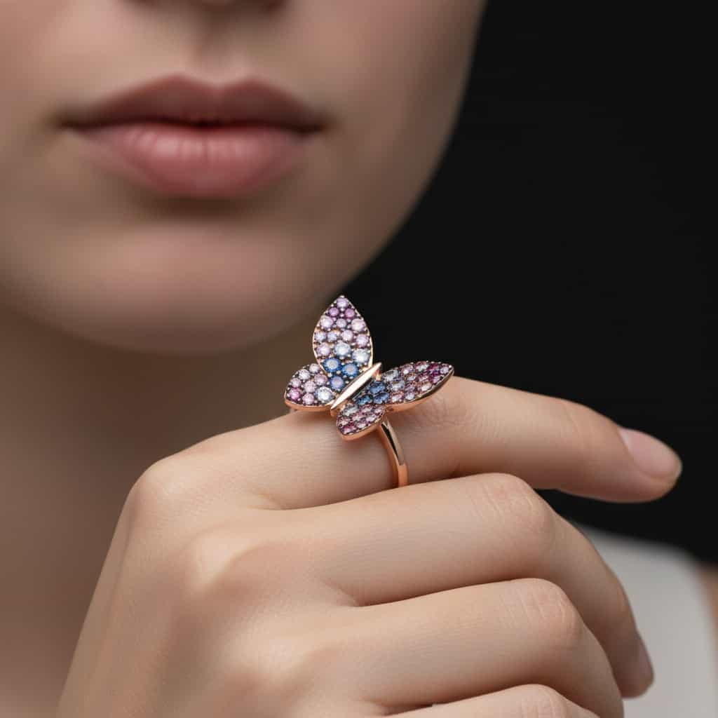 butterfly ring