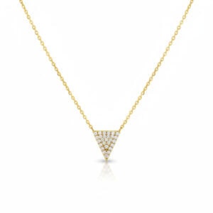 תליון יהלומים משולש