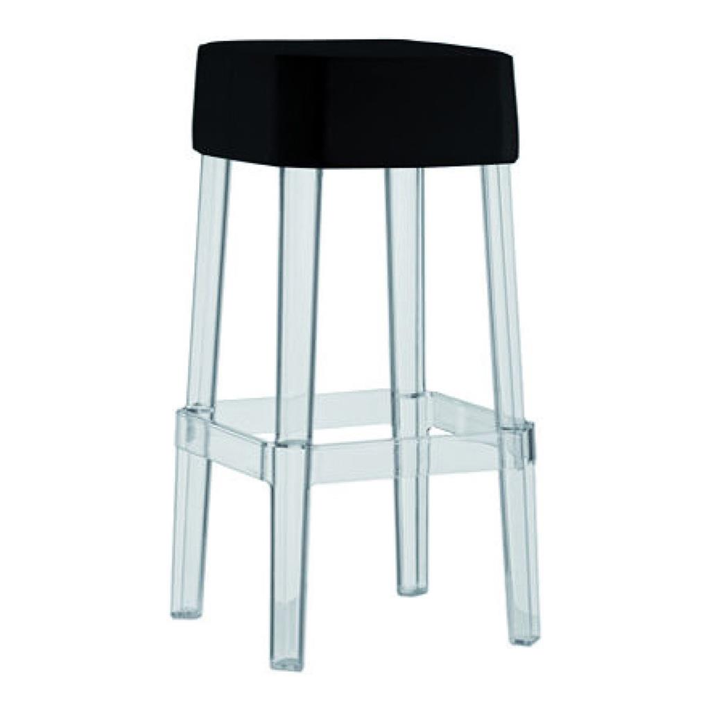 Barhocker Crystal schwarz