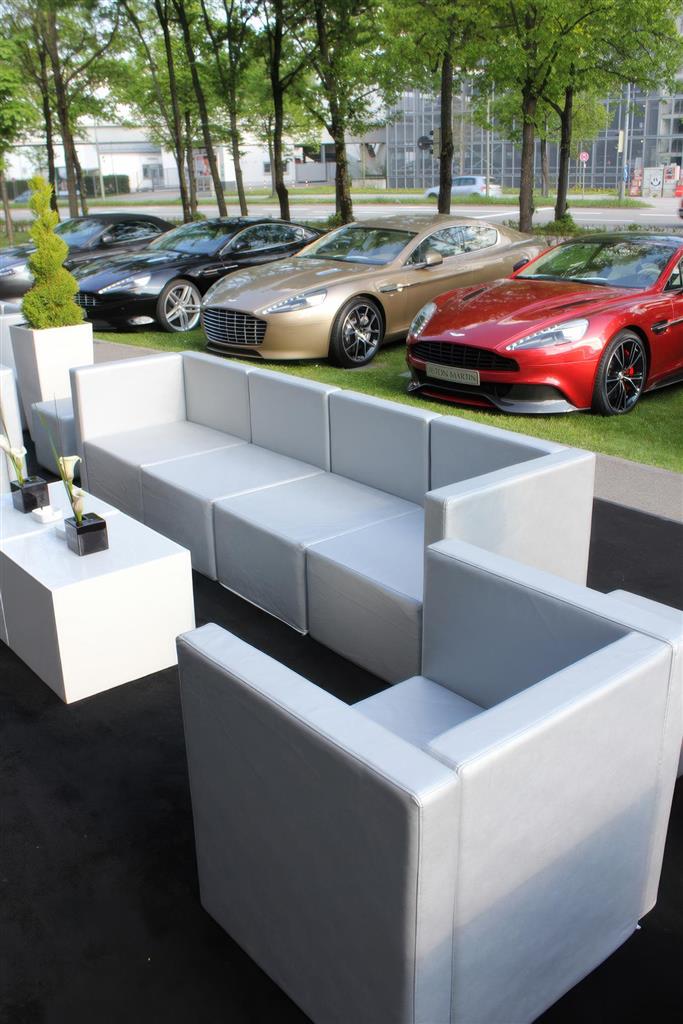 Lounge-Eckelement New Avantgarde Silver