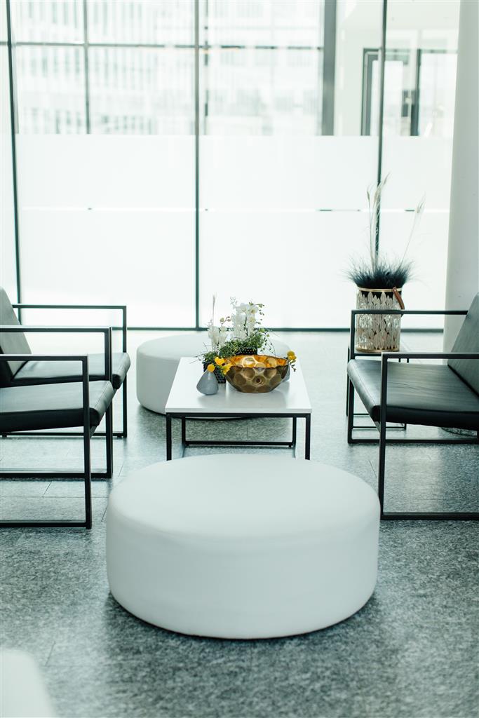 Sitzwürfel weiß rund 90cm - Image 6