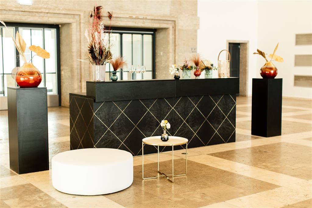 Sitzwürfel weiß rund 90cm - Image 8