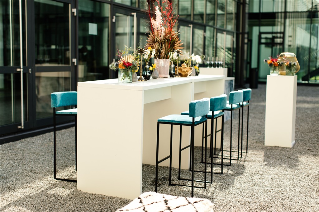 Brückentisch weiß, 140 x 70 x 110cm - Image 13