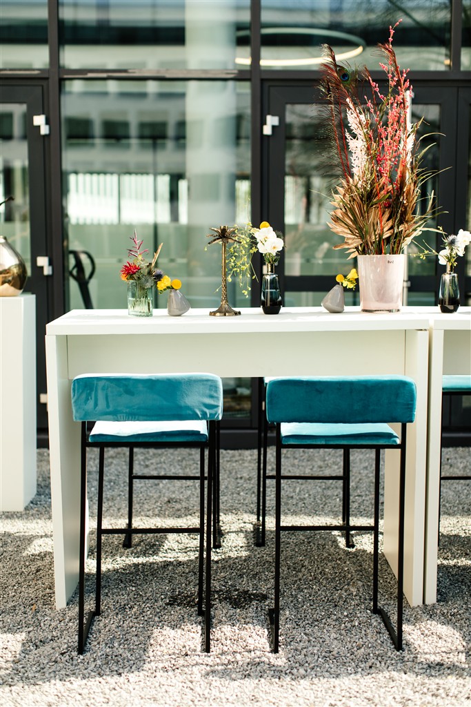 Brückentisch weiß, 140 x 70 x 110cm - Image 14