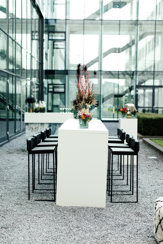 Brückentisch weiß, 140 x 70 x 110cm - Image 15