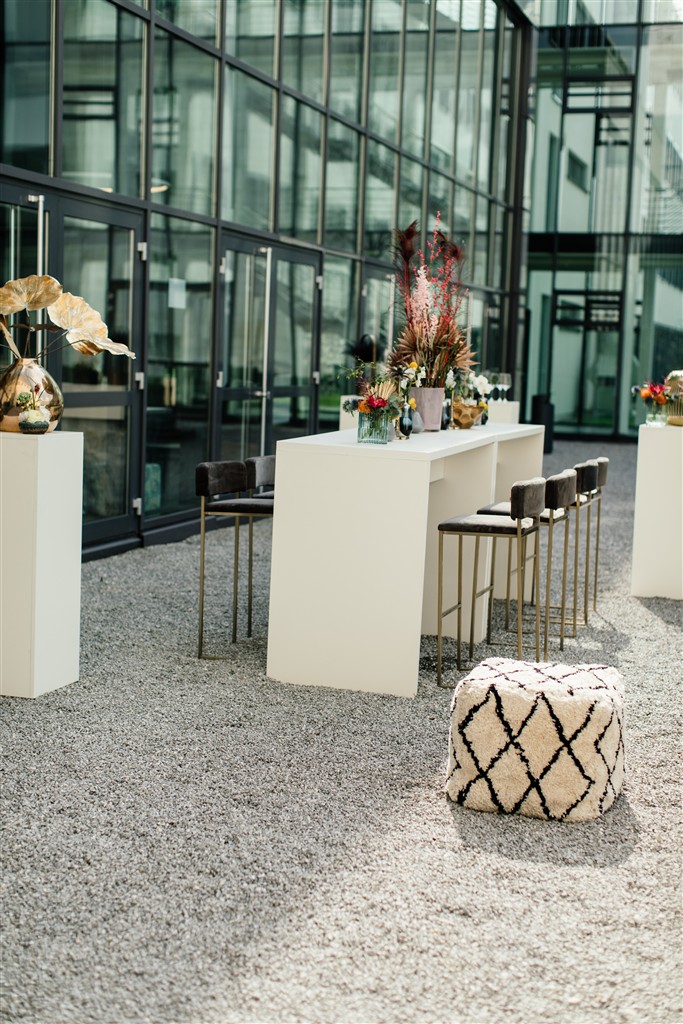 Brückentisch weiß, 140 x 70 x 110cm - Image 7