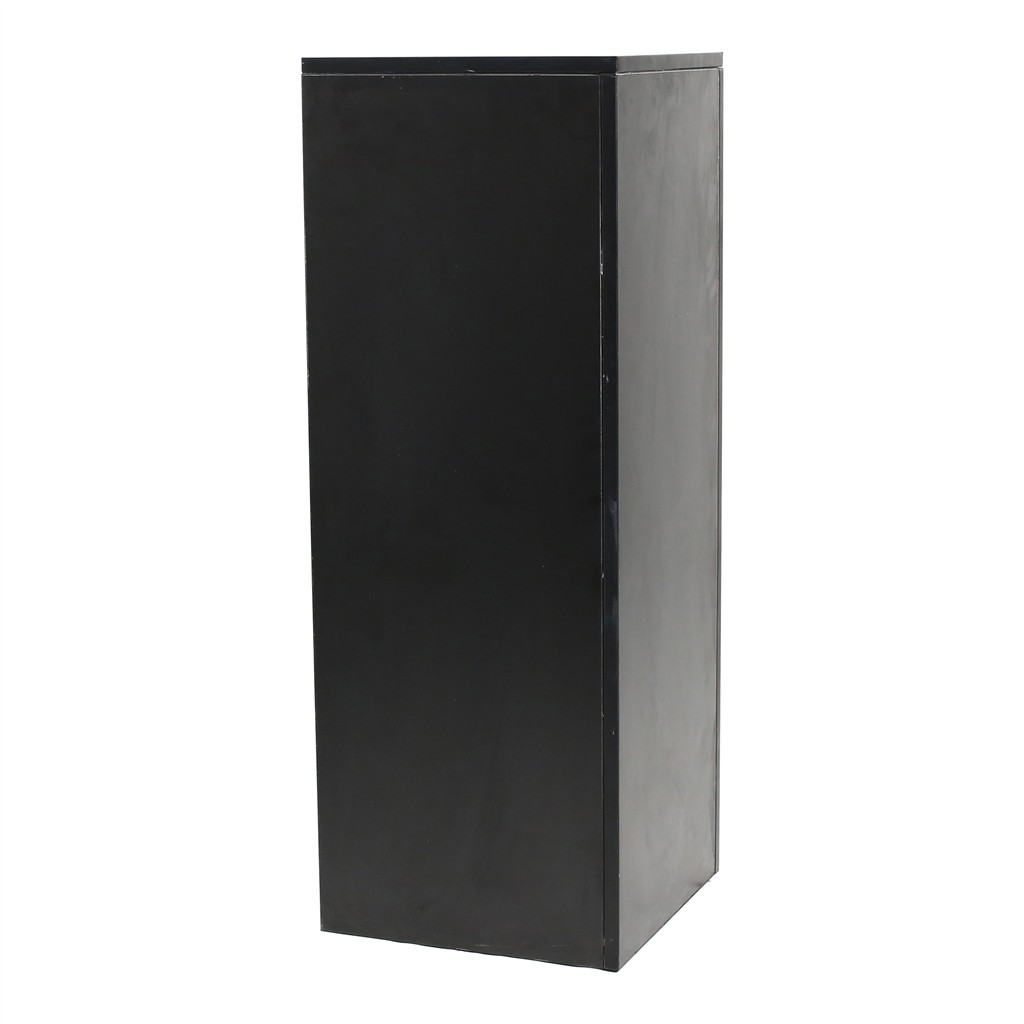 Stehtischkube schwarz  40x40x110cm (LxBxH)