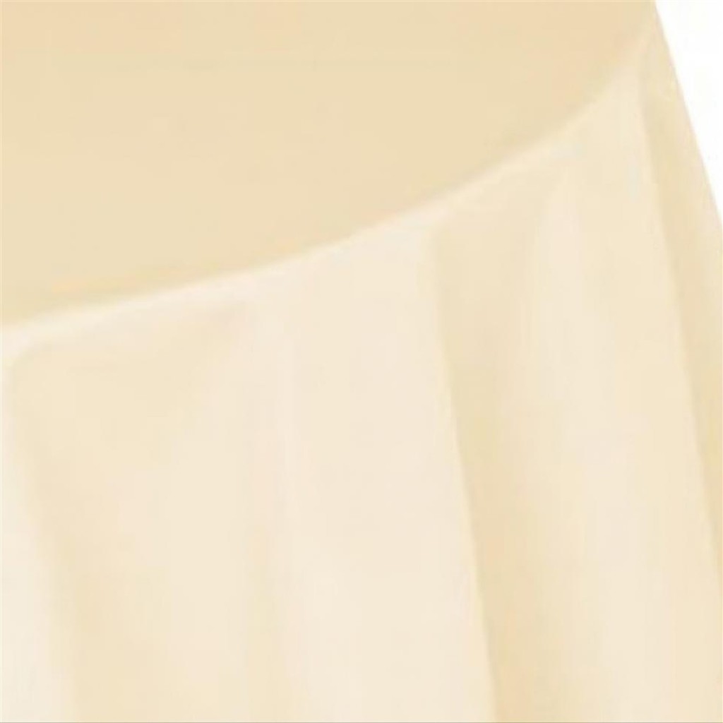Tischdecke creme oval 330cm x 230