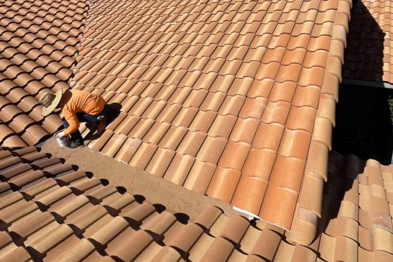 Clay tile roofing Clay tile roofing