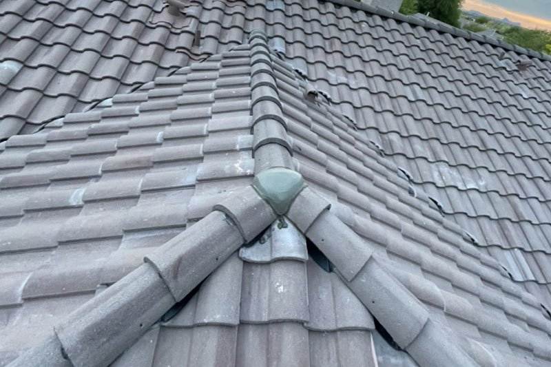 Concrete tile roofing Concrete tile roofing