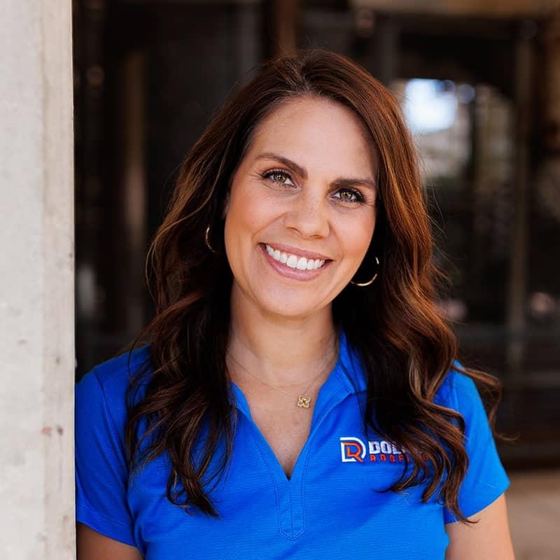 Dolan Roofing & Construction team member Brandy Dolan