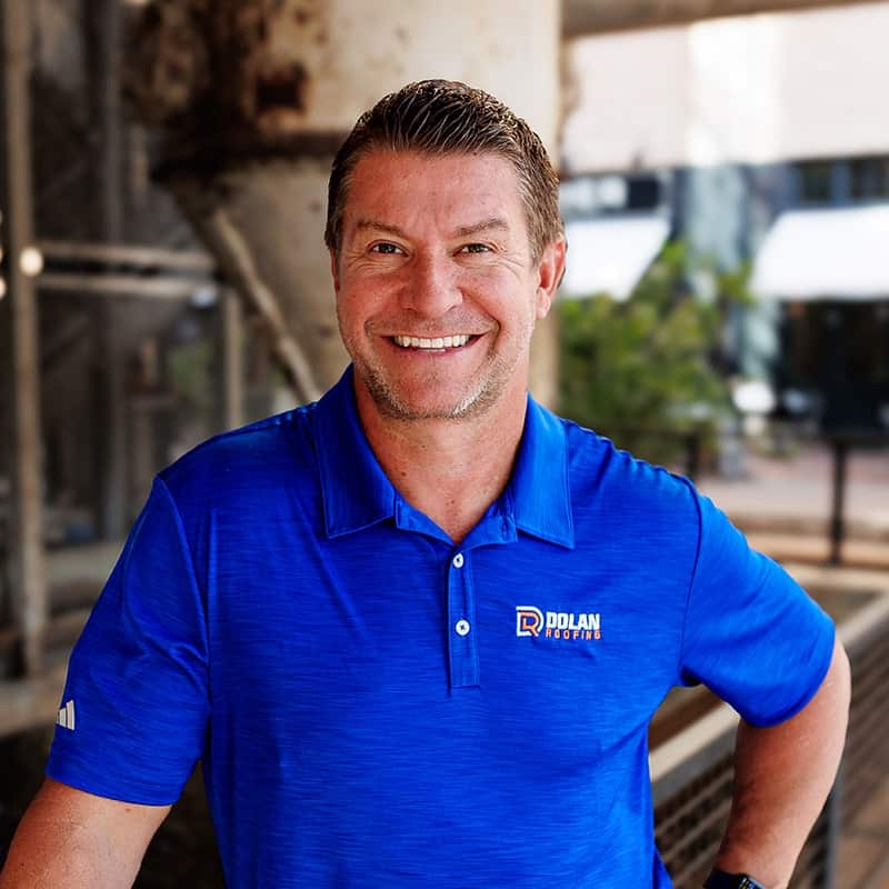 Dolan Roofing & Construction team member Johnny Dolan