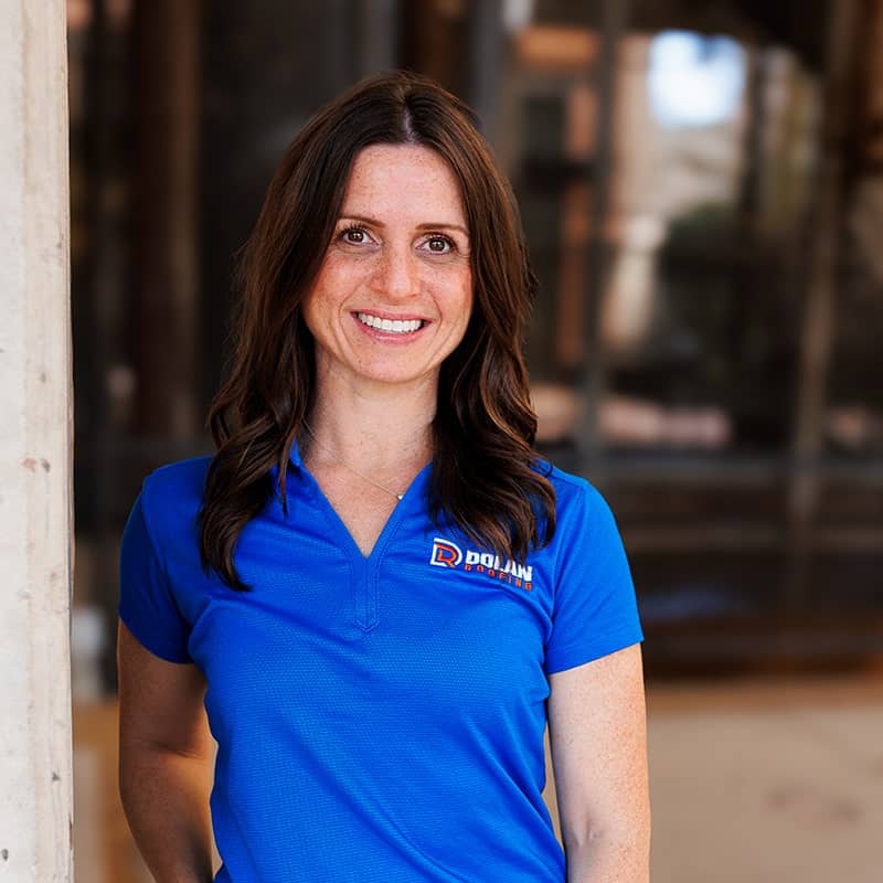 Dolan Roofing & Construction team member Nina Schleiper