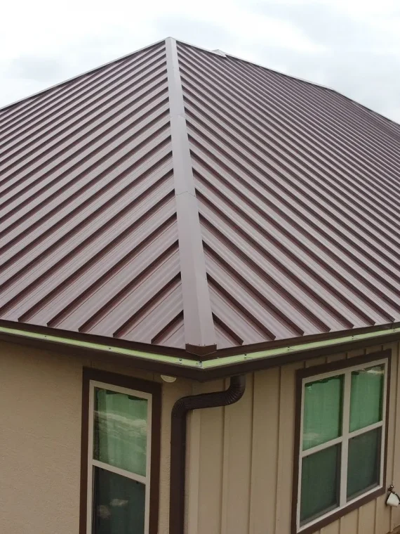 dji_0247 Durable metal roof installation on a San Antonio home by Dolan Roofing & Construction,
