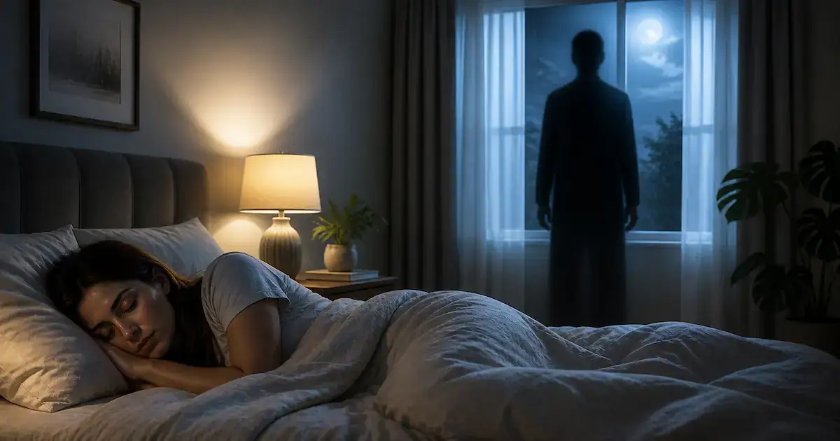 dream someone standing over your bed meaning