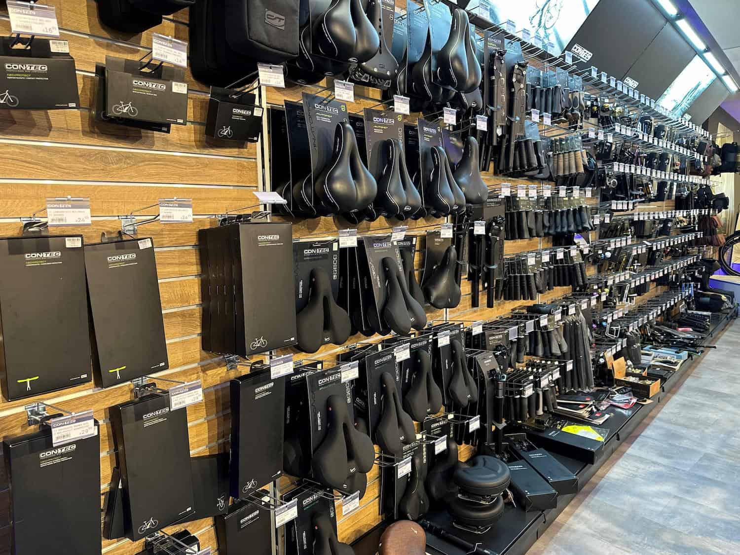 Große Auswahl an E-Bike-Zubehör im E-Bike Center Wesel.