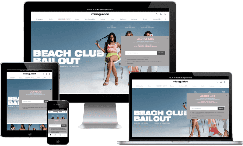 Missguided Ecommerce SEO Case Study