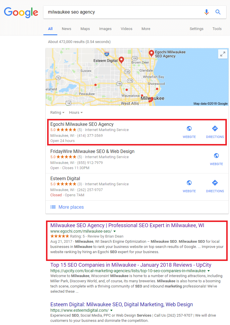 Wisconsin SEO